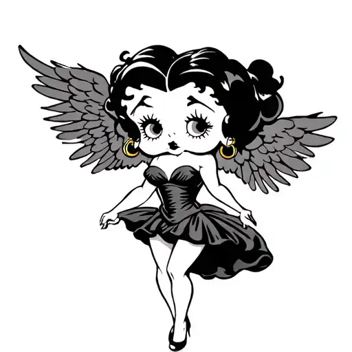 Angel Betty Boop