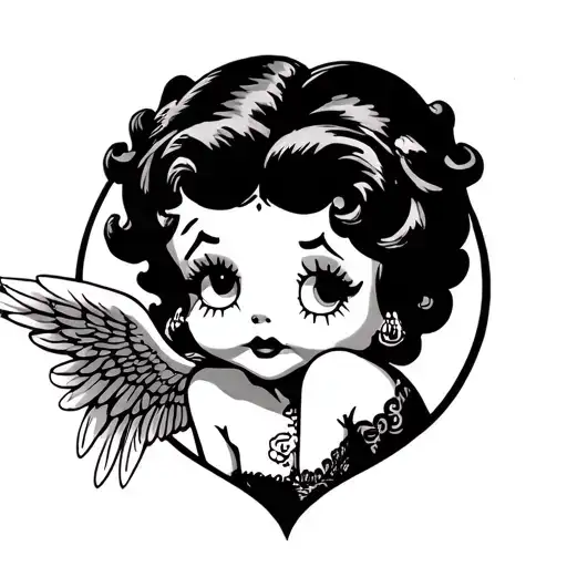 Angel Betty Boop