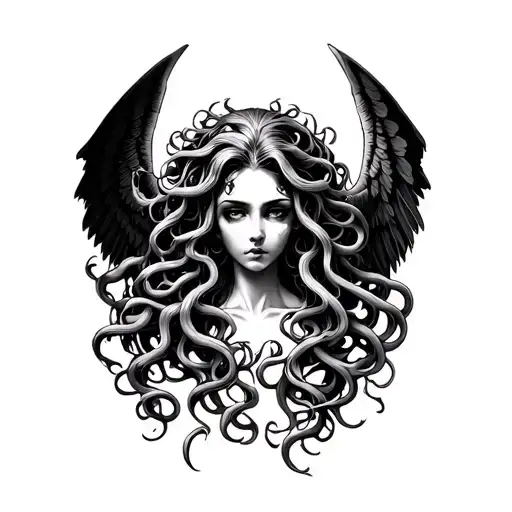 Medusa And Tortoise Shell Wings