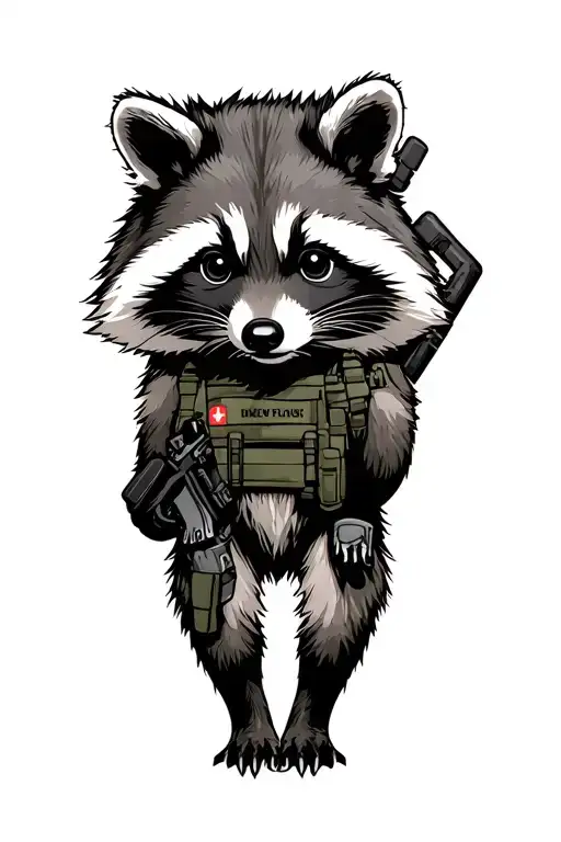 Tactical Medic Raccoon