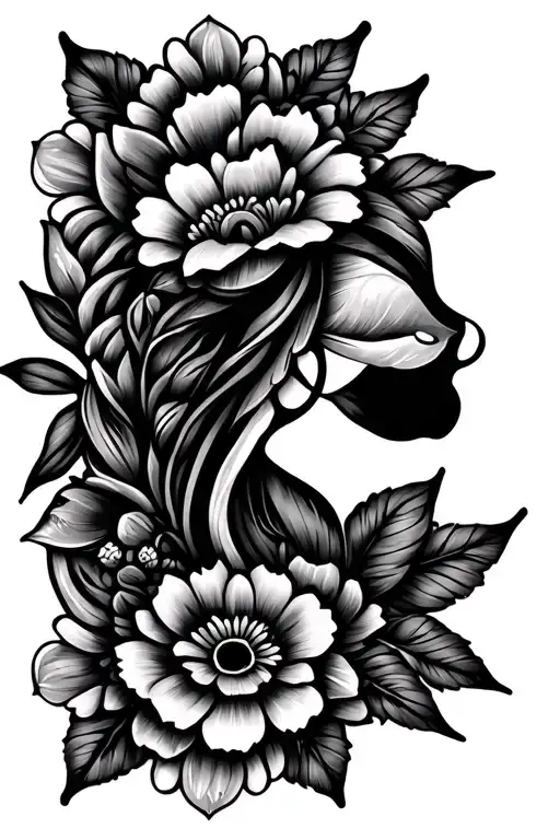 Girly Floral Mandala Incorporating Philippines And Happy Pride