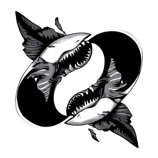 Shark Yin Yang