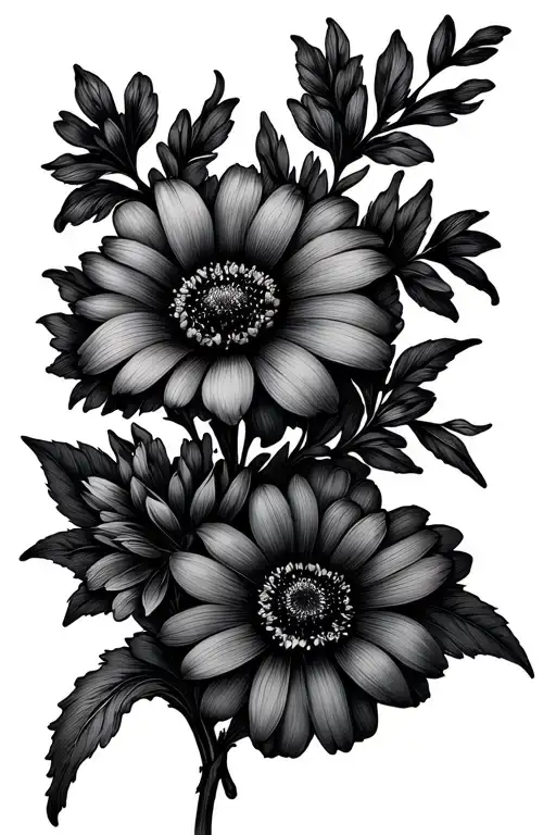 Fine Line March And June Birth Flowers Small Bouquet