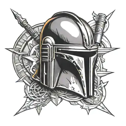 Bronze Hoplite Helmet Mandalorian Star Wars