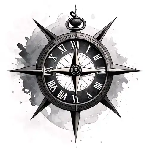 Clock And Compass