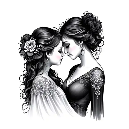 Mother Daughter Love Forever