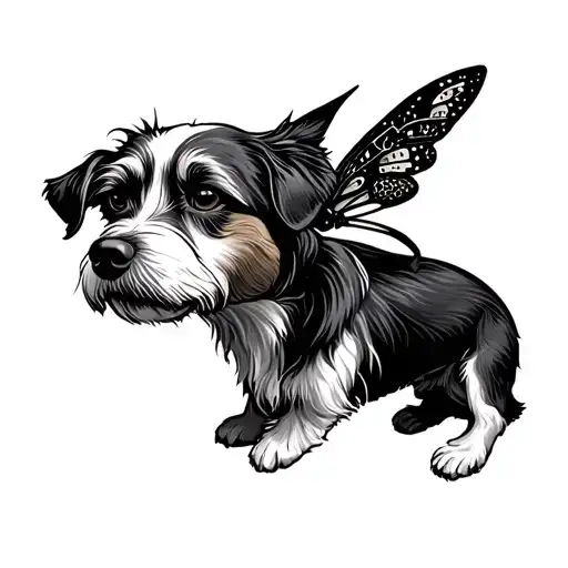 Dog Names Are My Design Fairy Door Sand And Old Style Mic