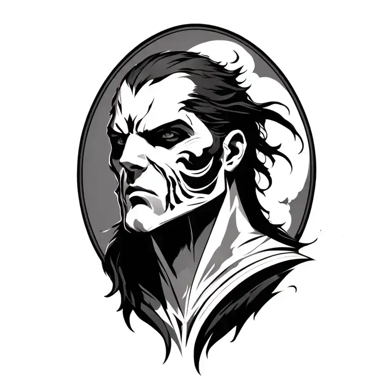 Male Faceless Guardian Angle