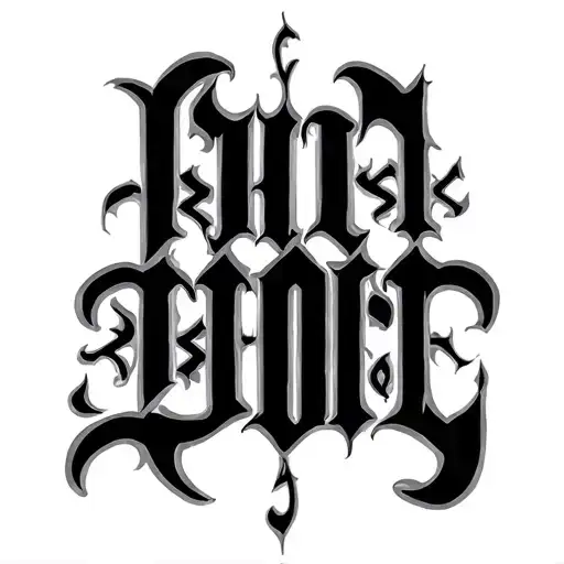 Two Word Ambigram Generator