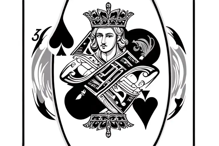 King Ace Card Design
