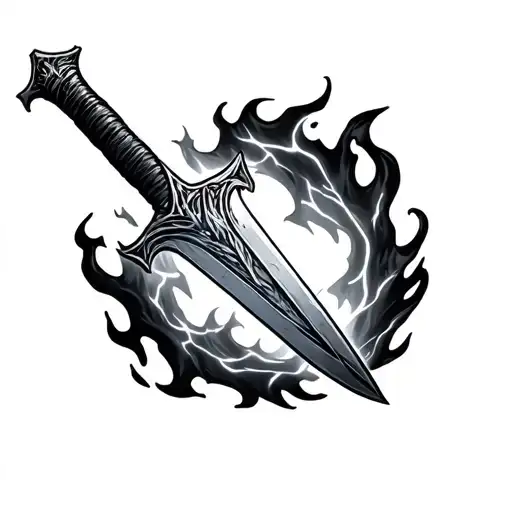 Ice Lightning Fire Sword