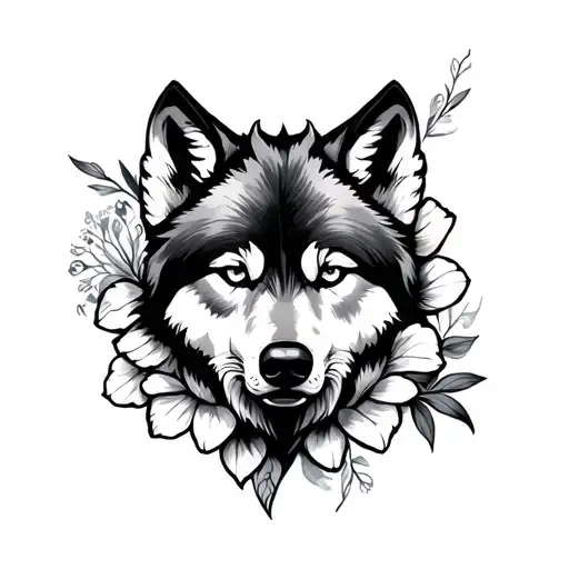 Half Wolf Flower