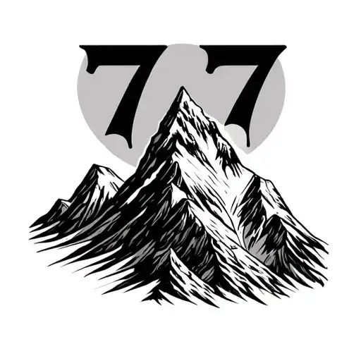 Mountain And The Number 767