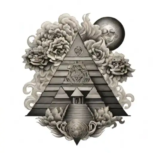 Smoke Aztec Pyramid