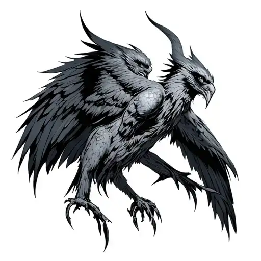 Female Demonic Harpy