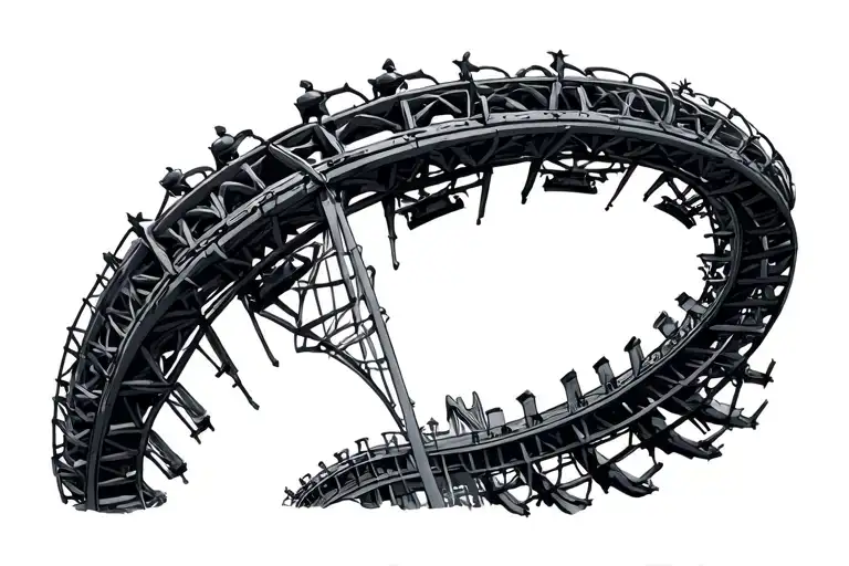 Rollercoaster But Gothic