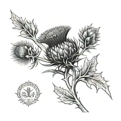 Scottish Thistle Forearm