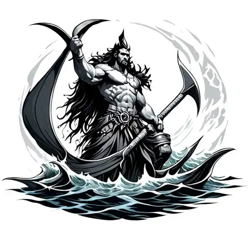 Warrior God Of The Sea