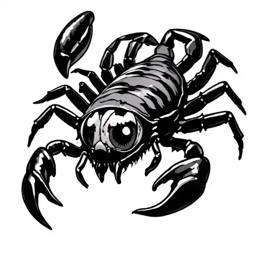 Scorpion And Eyeball