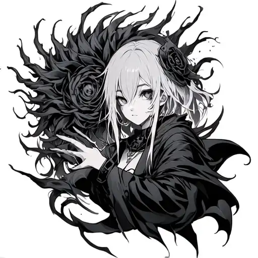 Juuzou Suzuya Tattoo And Berserk Curse Combo