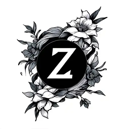 Gen Z Black And Grey Line Work