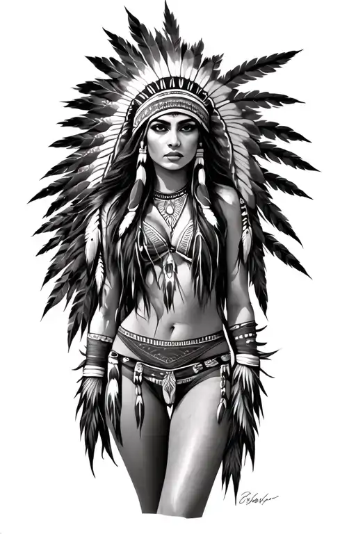 Sexy Native American Girl