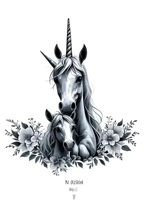 Unicorn With Charlotte And Oliver For N The Design