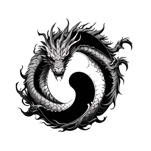 Yin Yang Dragon