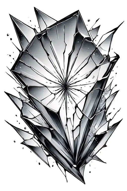 Broken Glass And Cuts