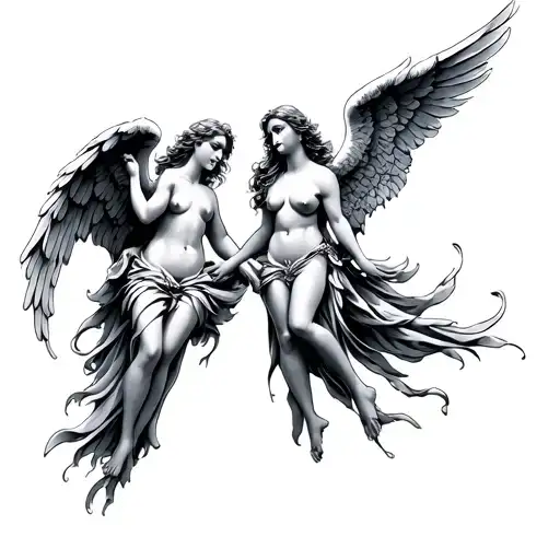 Two Adult Angel