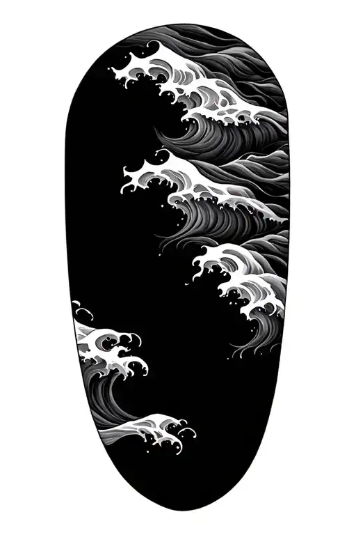 Coverup Wave Patterns Forearm