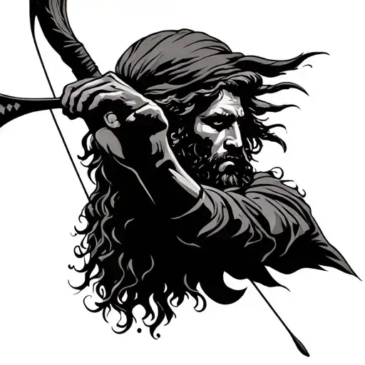 Odysseus Bow And Arrow