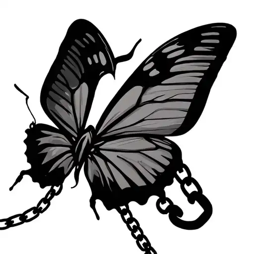 Butterfly And Broken Chains