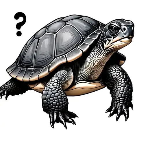 A Turtle With A Semicolon Sneaked In There