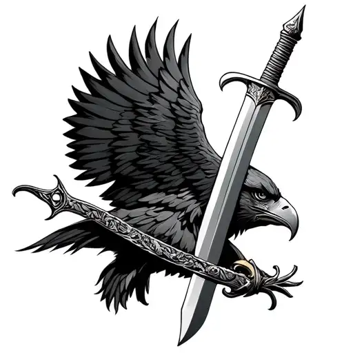 Eagle And Sword