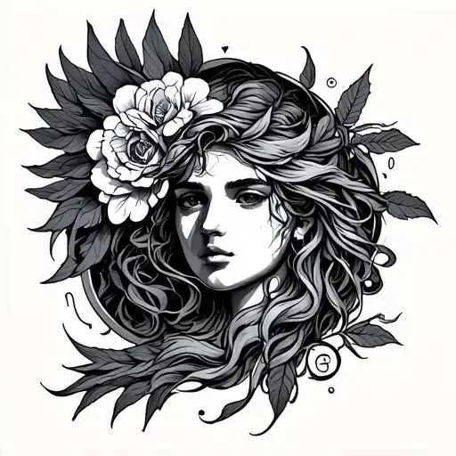 Merge Of Virgo And Accuarios Simbol Signs