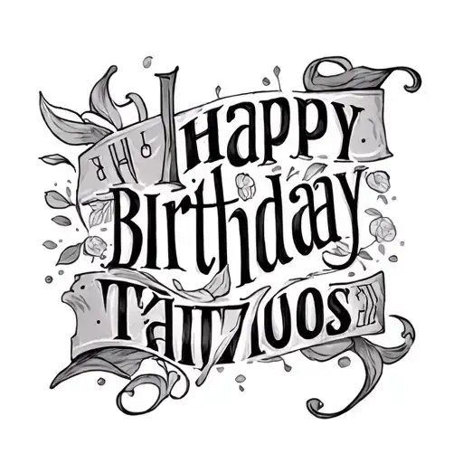 Roman Numeral Birthday