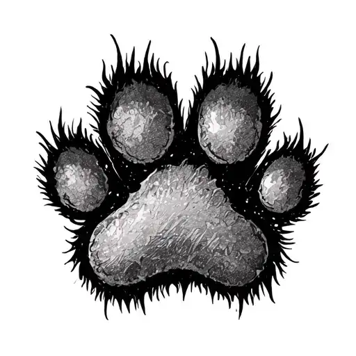 Hoof Print Dog Paw Print Cat Print