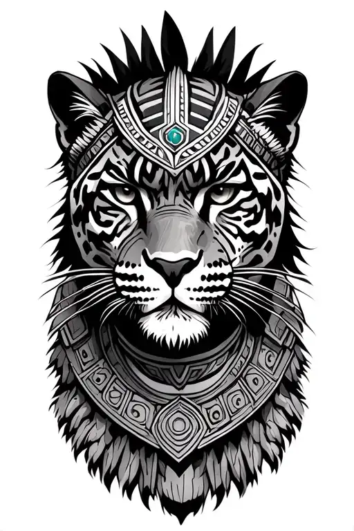 Aztec Jaguar Warrior