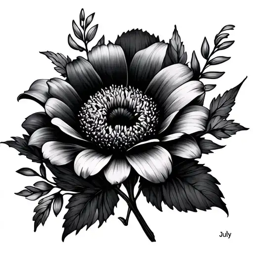 June And July Birth Flower