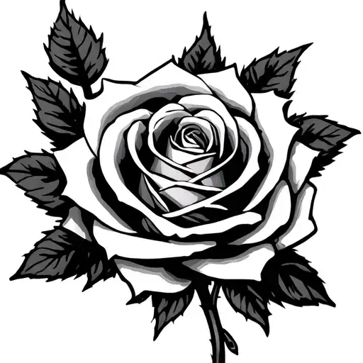 Rose With Barbed Wire