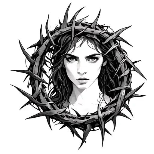 Crown Of Thorns Around The Wrist