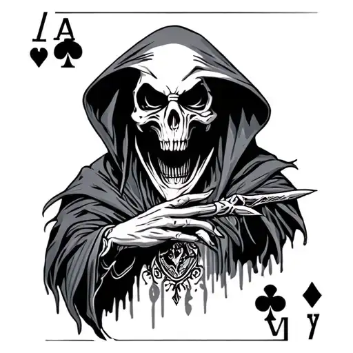 Reaper Paying Card