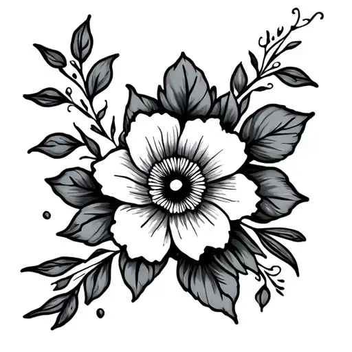 Mexican American Traditional Floral