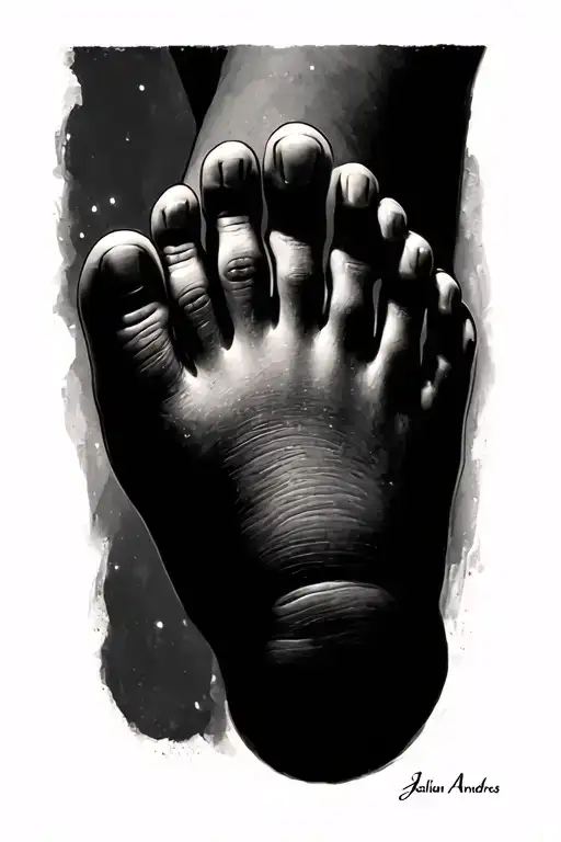 Julian Andres On A Baby Foot