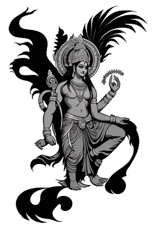 Hindu God And Anime Character