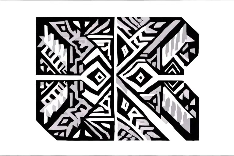 Aztec Geo Pattern