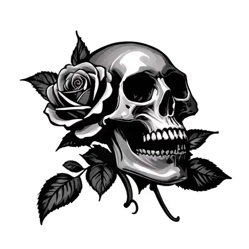 Skull Roses
