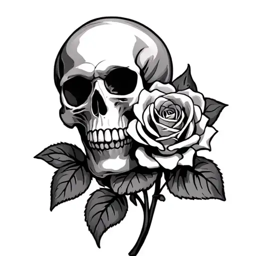 Skull Roses