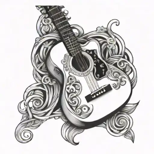 Acoustic Guitar Intertwined